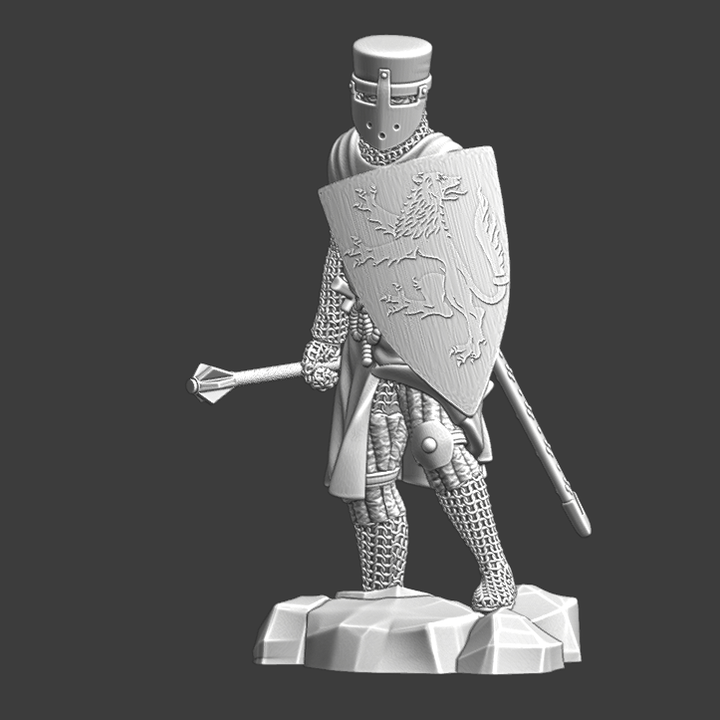 Medieval crusader knight - Holyland 11th Century.