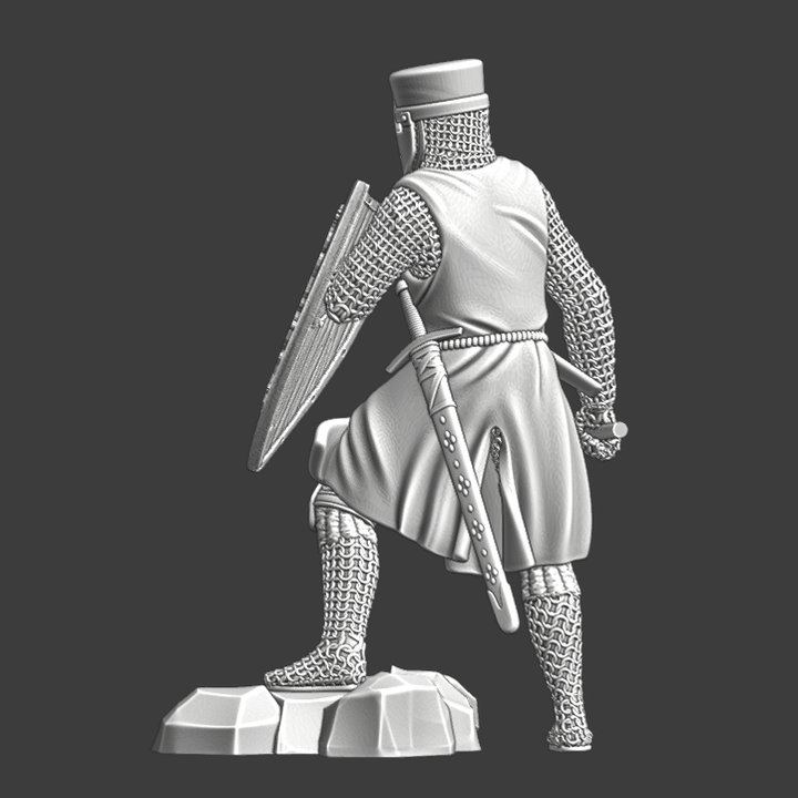 Medieval crusader knight - Holyland 11th Century.