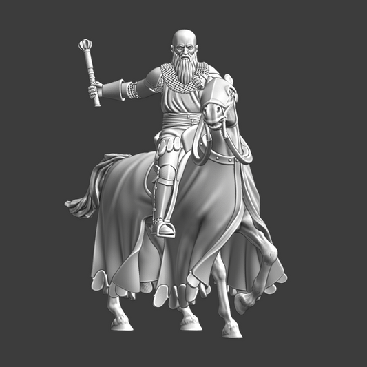 Medieval Teutonic Grand Master – Mounted Commander.