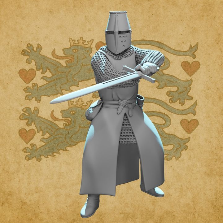 Medieval Knight Swordfighter – Great Helm