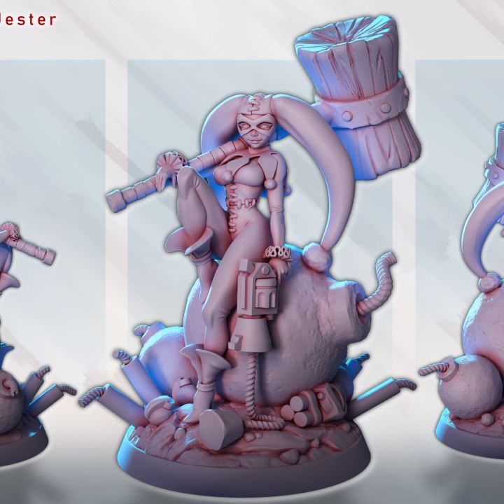 Mischief Kwin - Jester Girl by Gaz Minis