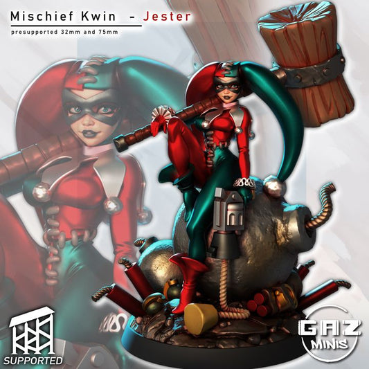 Mischief Kwin - Jester Girl by Gaz Minis