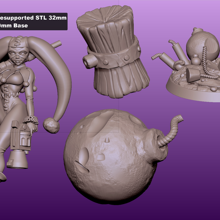 Mischief Kwin - Jester Girl by Gaz Minis
