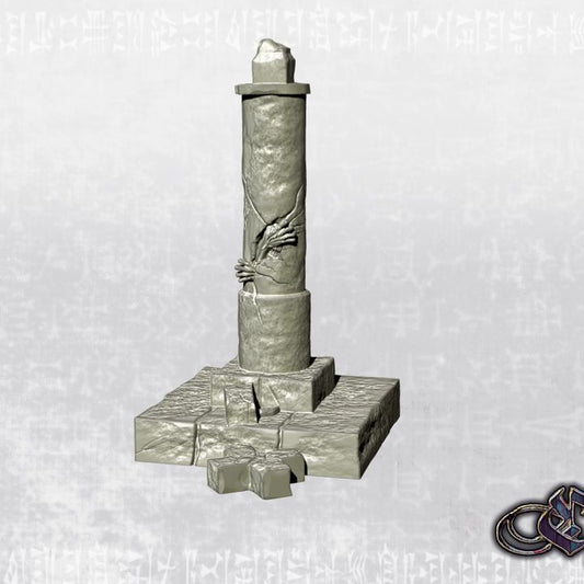 "Desacralized Standing Cross"