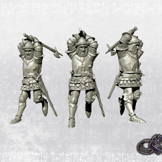 Knight on foot - Infantry Captain