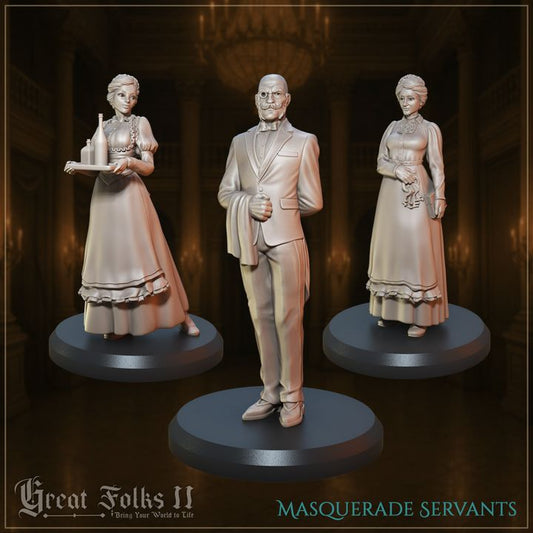 Masquerade Servants by Great Grimoire