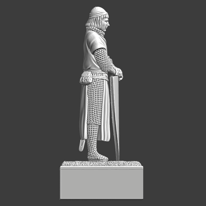 Medieval Livonian Knight display - Sword Brothers