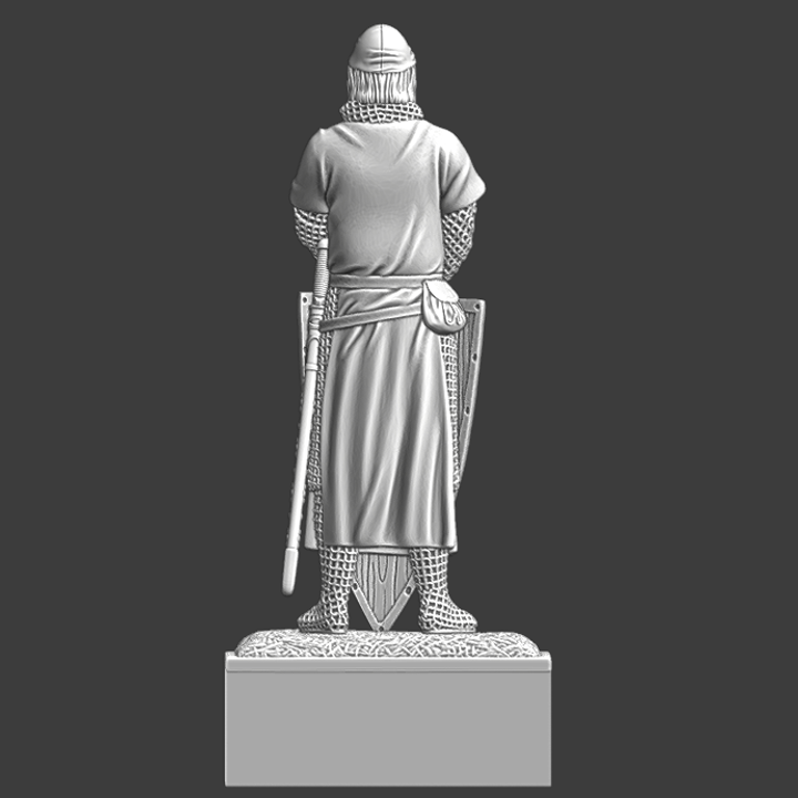 Medieval Livonian Knight display - Sword Brothers