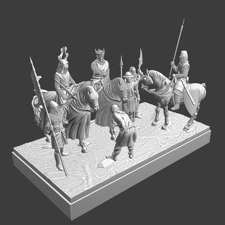 Bowing for the King - Tribe Set.