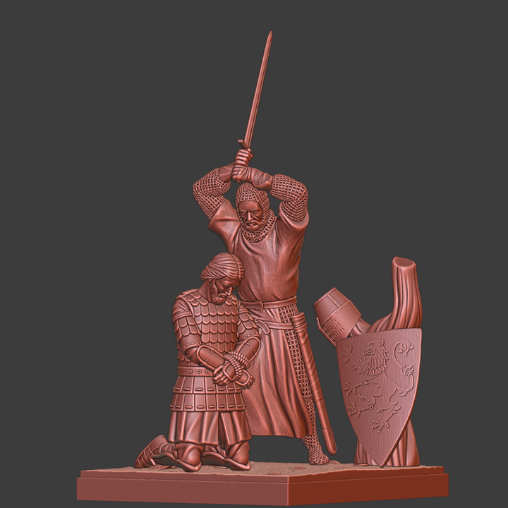 Medieval Execution Scene.