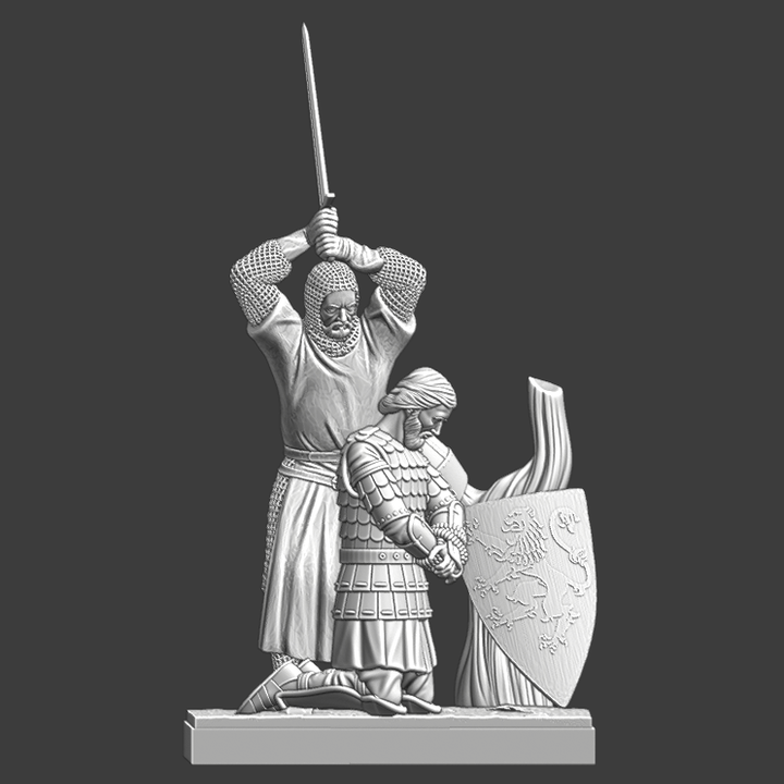 Medieval Execution Scene.