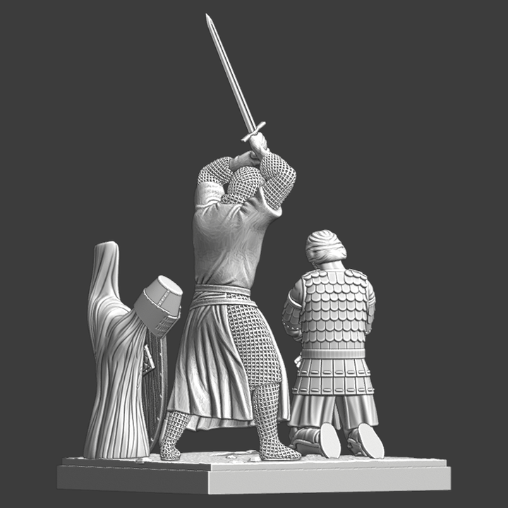 Medieval Execution Scene.