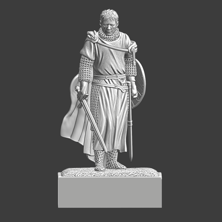 Medieval Crusader Knight