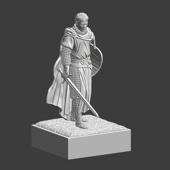 Medieval Crusader Knight