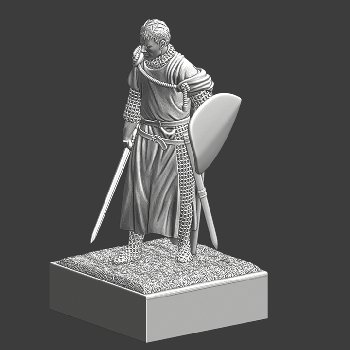 Medieval Crusader Knight