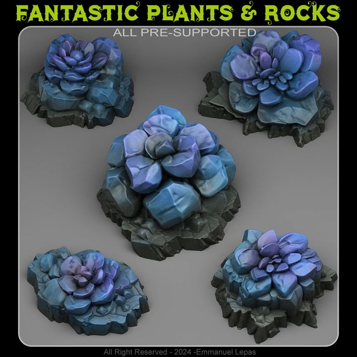 Mineral Flowers by Fantastic Plants & Rocks