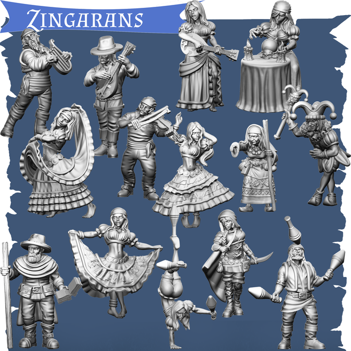 Zingarans Set - Folkheim by David