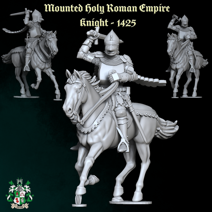Mounted HRE Knight ~ 1425 by Styriwar