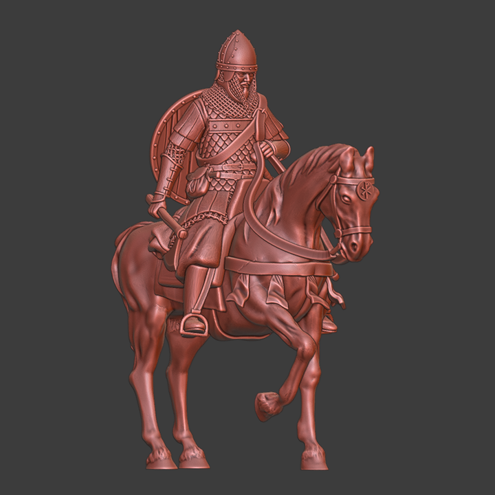 Mounted Varangian Guard Captain.