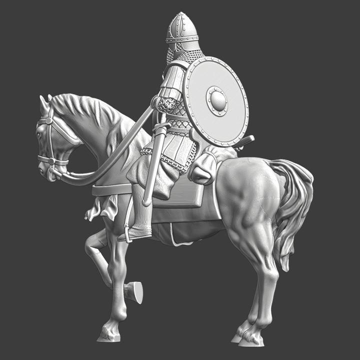 Mounted Varangian Guard Captain.