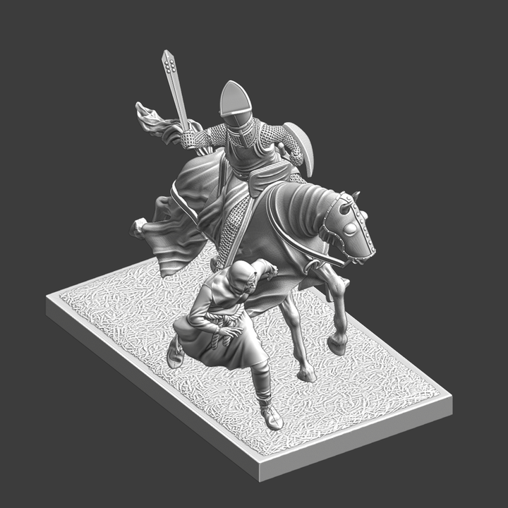 "We will ride them down like grass" - Medieval Diorama.