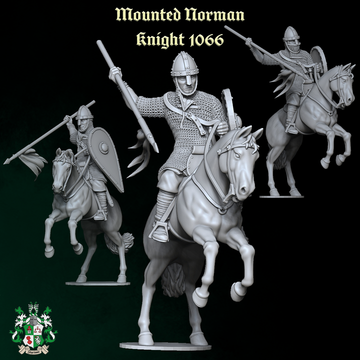 Mounted Norman Knight 1066 by Styriwar