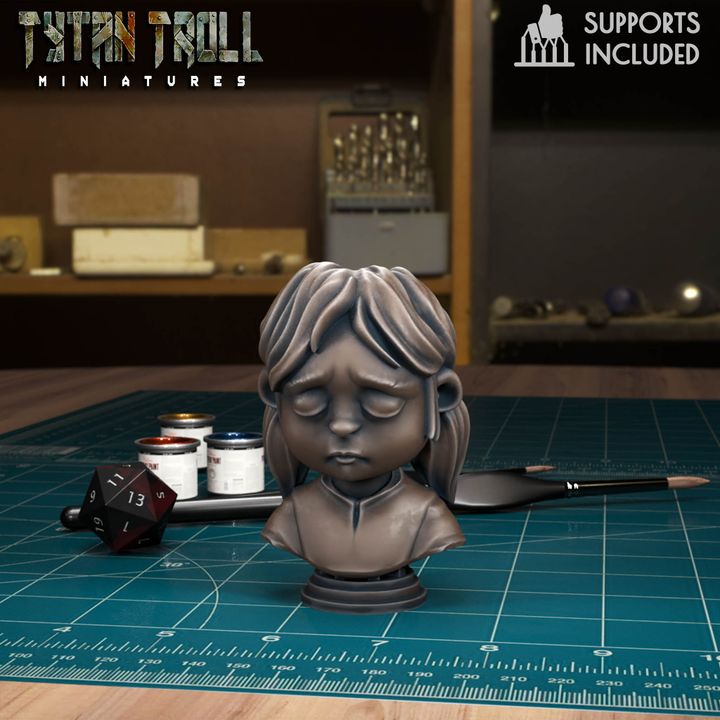Myrtle Bust by Tytan Troll Miniatures