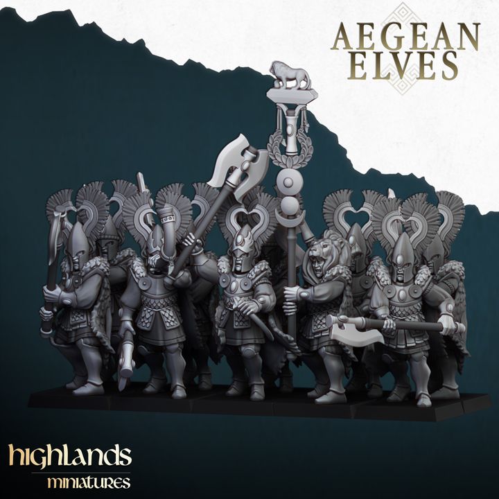 Nemean Lions by Highlands Miniatures