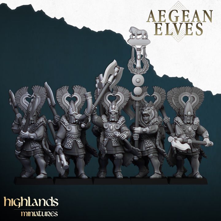 Nemean Lions by Highlands Miniatures