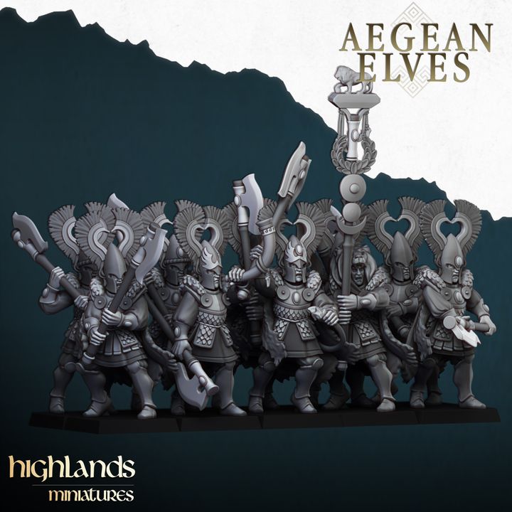 Nemean Lions by Highlands Miniatures