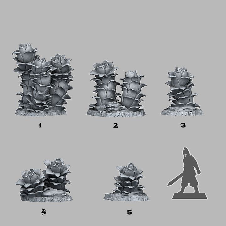 Night Desert Plants by Fantastic Plants & Rocks