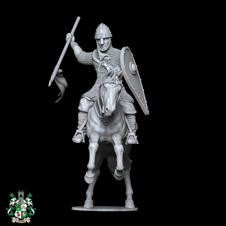 Mounted Norman Knight 1066 by Styriwar