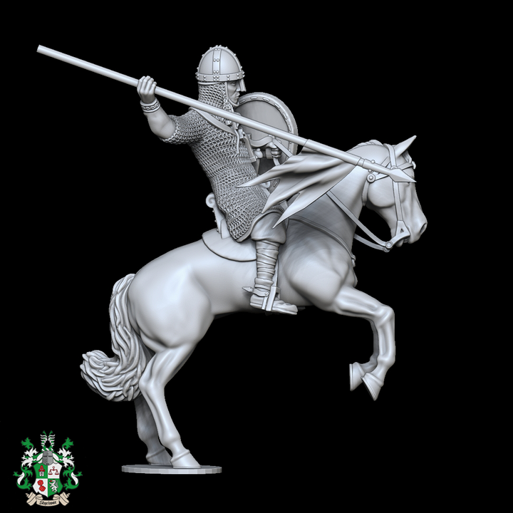 Mounted Norman Knight 1066 by Styriwar