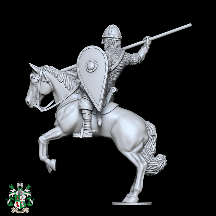 Mounted Norman Knight 1066 by Styriwar