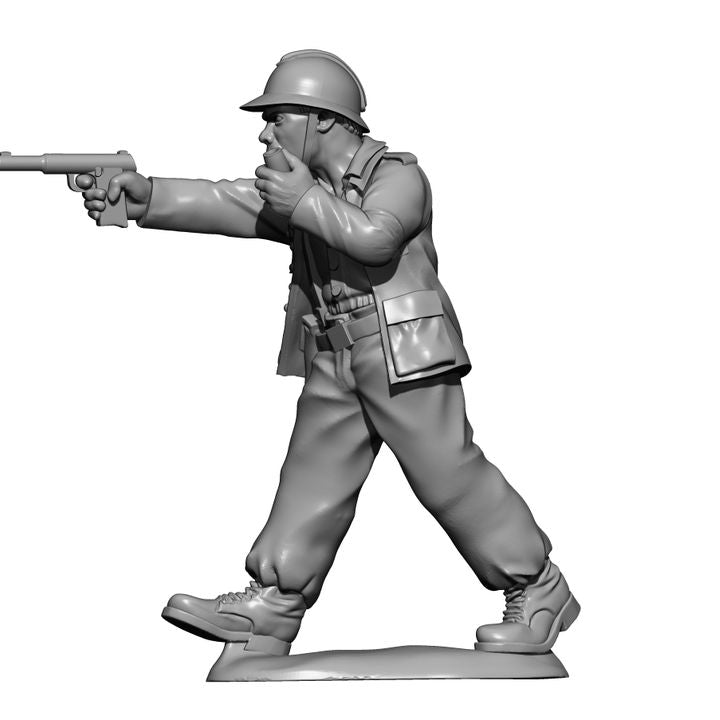 SCW: Oliver Law (major of the Lincoln battalion) by Baraka Wargames and Miniatures