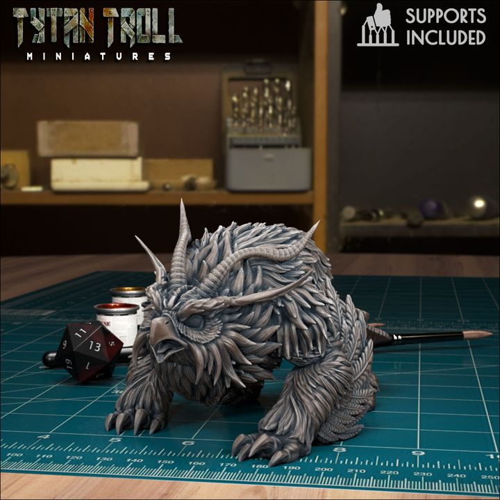 Owlbear 02 by Tytan Troll Miniatures