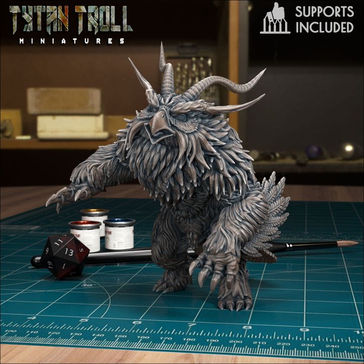 Owlbear 03 by Tytan Troll Miniatures