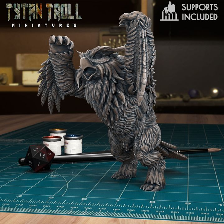 Owlbear 04 by Tytan Troll Miniatures