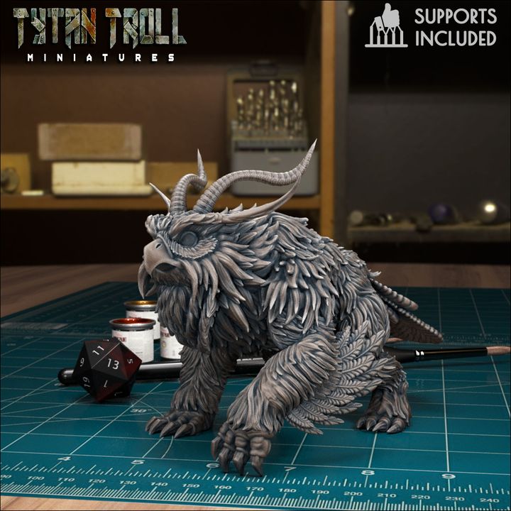 Owlbear 05 by Tytan Troll Miniatures