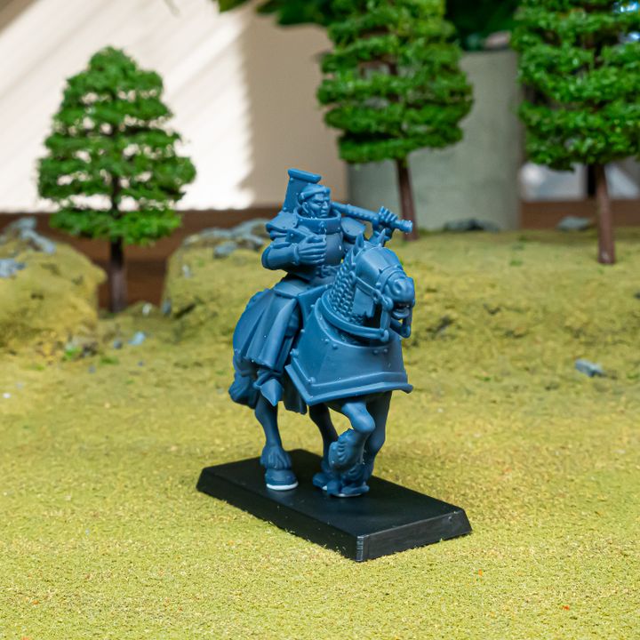 Mounted Sunland Battle Priest by Highlands Miniatures