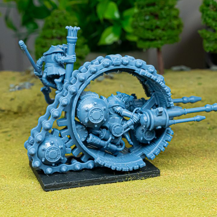 Sewer Vermin Wheeled Engine by Highlands Miniatures