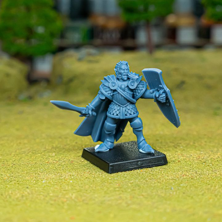 Aegean Elf Prince on Foot by Highlands Miniatures