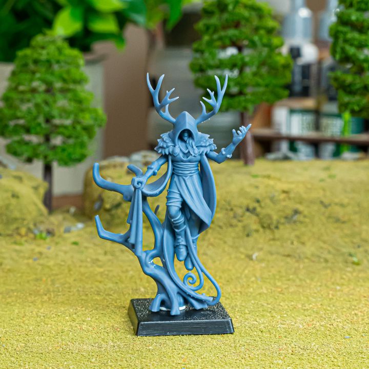 Feral Elf Druid by Highlands Miniatures
