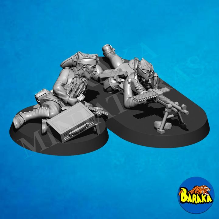 SCW: LA LEGIÓN (III): WEAPONS by Baraka Wargames and Miniatures