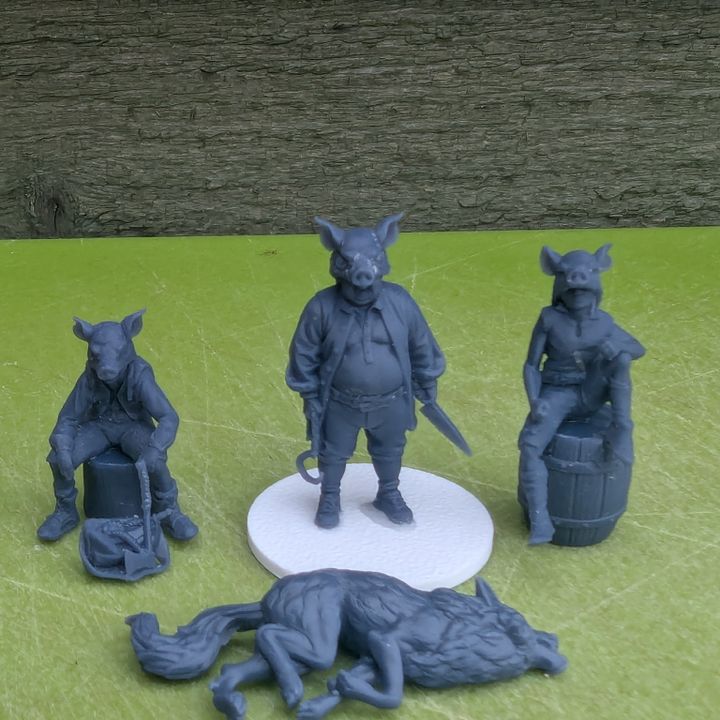 When the Hogs Grin by Great Grimoire