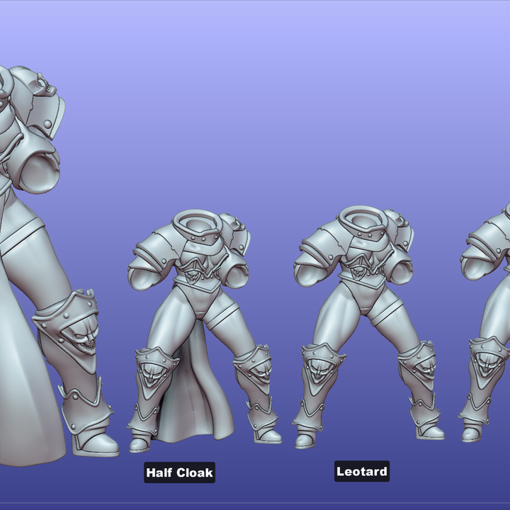 Siblings of Combat modular squad - 11 unique poses and models by Gaz Minis