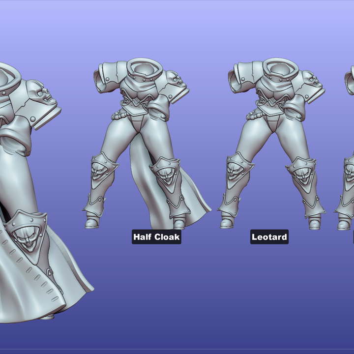 Siblings of Combat modular squad - 11 unique poses and models by Gaz Minis