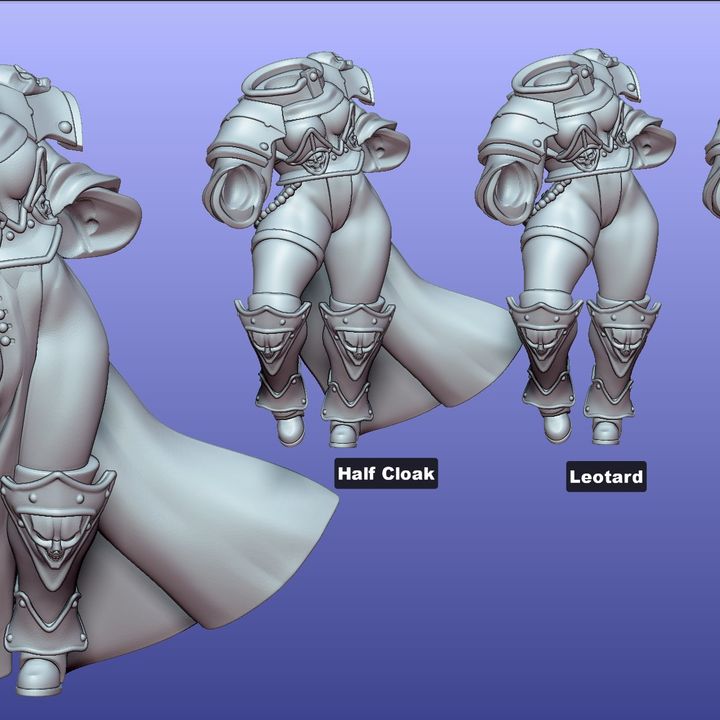 Siblings of Combat modular squad - 11 unique poses and models by Gaz Minis