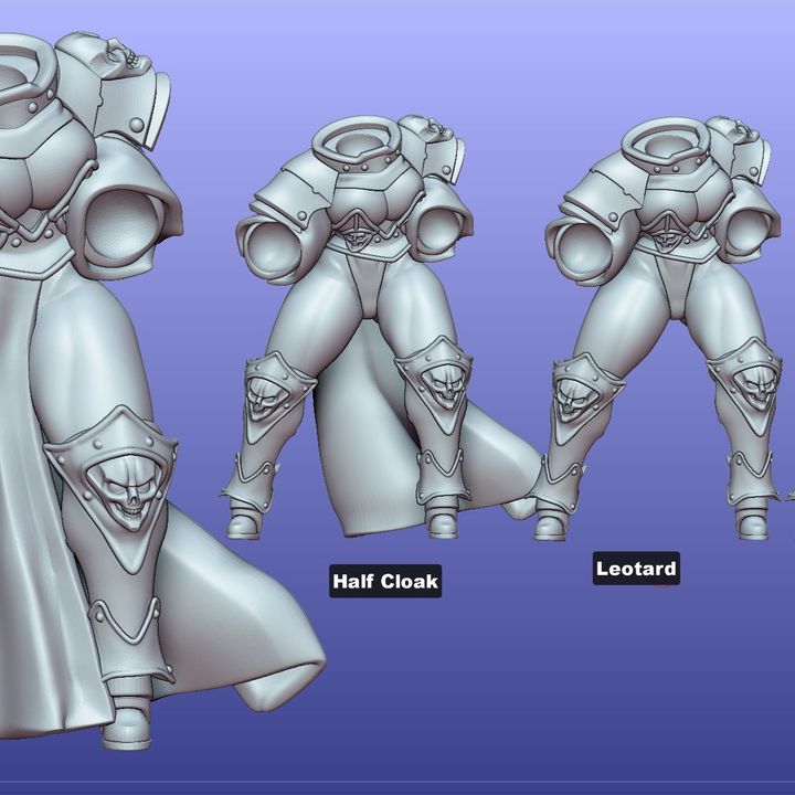 Siblings of Combat modular squad - 11 unique poses and models by Gaz Minis