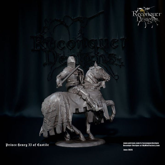 Prince Henry II of Castile v2 (with surcoat)by Reconquer Designs